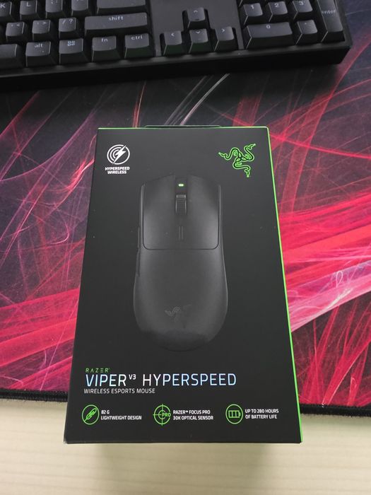 Mouse Gaming Razer Viper V3 HyperSpeed Black