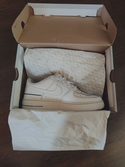 ‼️Nike Air Force 1 Low Double Air Low White Black‼️