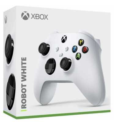 Controller Wireless MICROSOFT Xbox Series X, Robot White Alb QAS-00002 nou sigilat