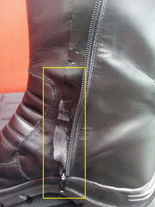 cizme negre piele, marime 40