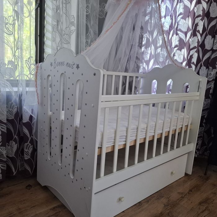 Детская кроватка, трансформер