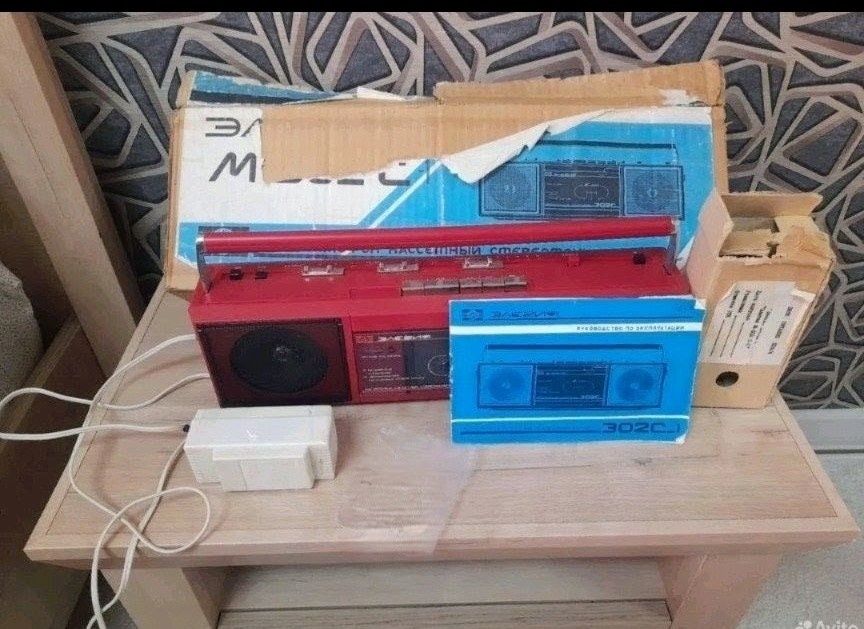 Кассетник новый,, ЭЛЕГИЯ  302С-1
