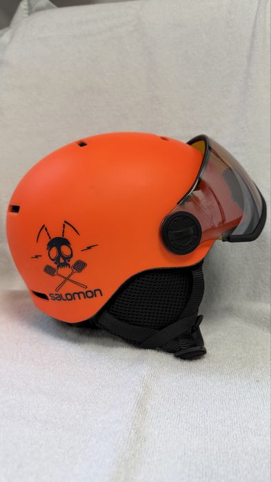 Casca de ski copii Salomon Grom Visor 53-56 cm