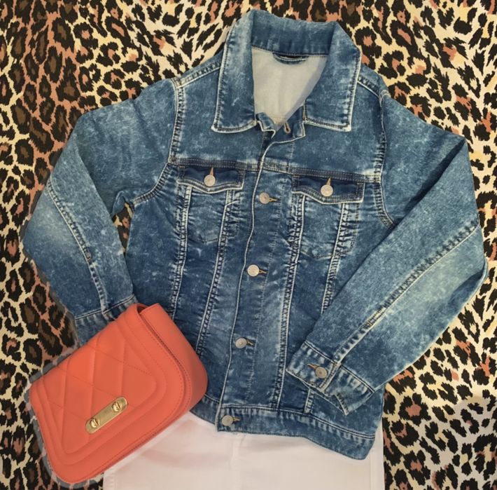 Нова дънкова пола Pepe Jeans Дънково яке С размер