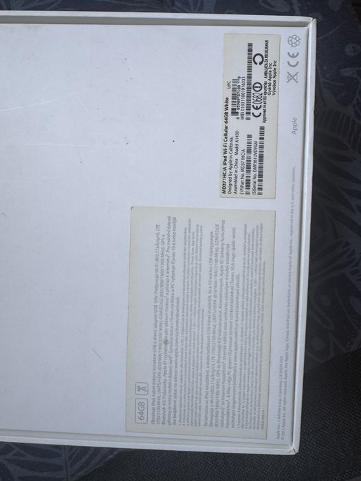 Cutie originală iPad 64GB Wi-Fi + Cellular – Model A1430