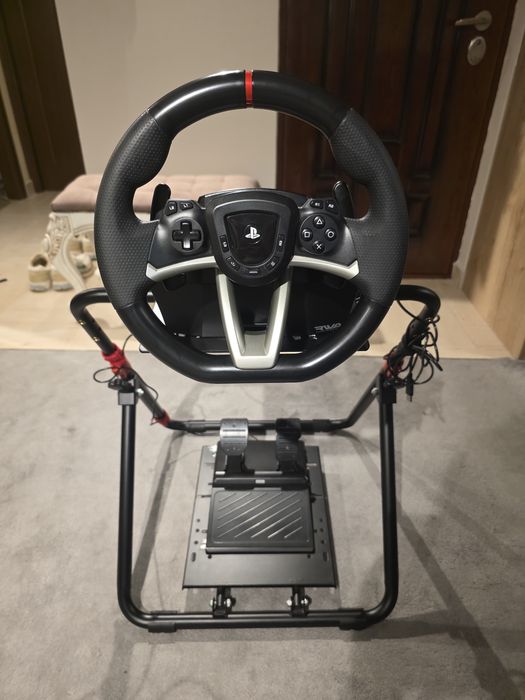 Volan gaming HORI+stand volan gaming Myria MG7424+ joc GT7