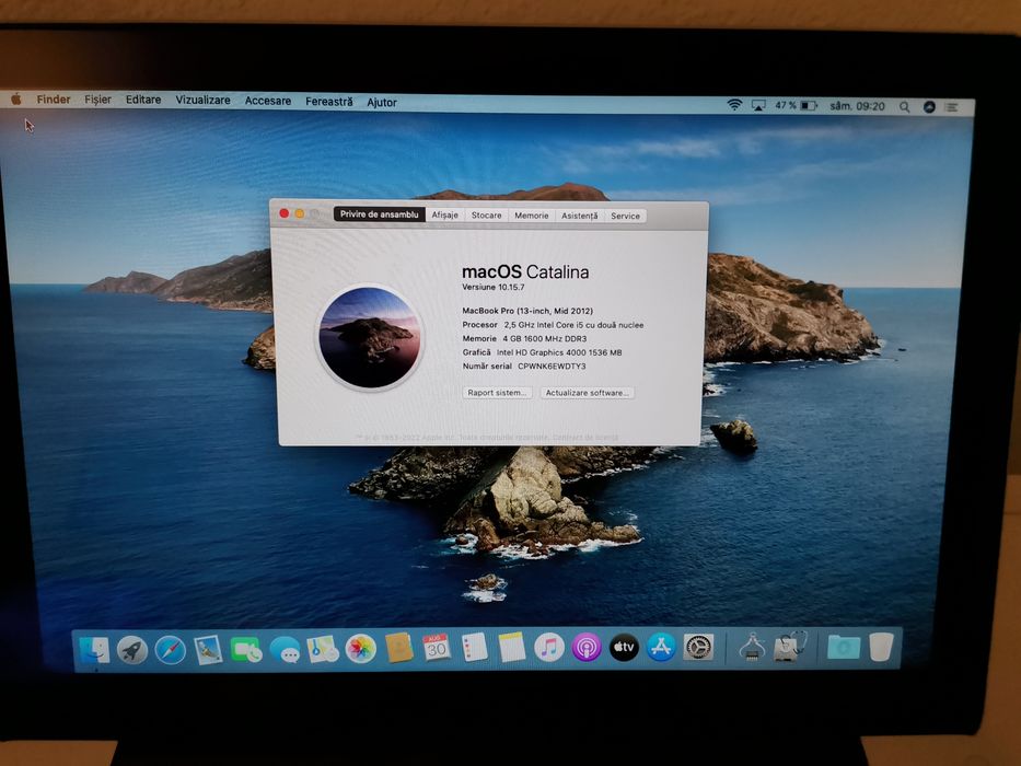 Laptop MacBook Pro i5