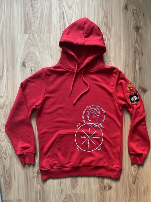 The North Face х BRAIN DEAD hoodie/мъжки суичър/худи M