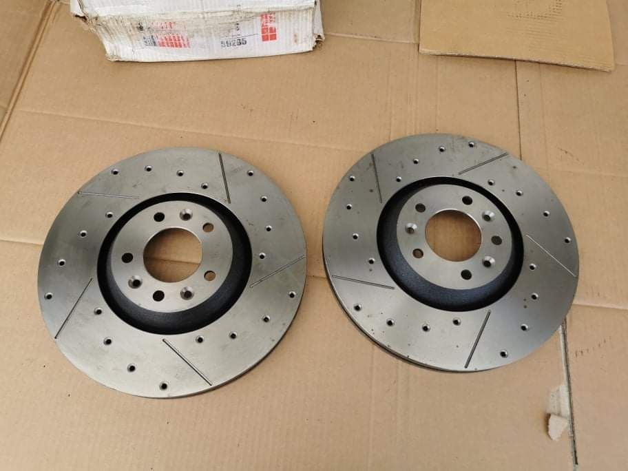 Discuri frana striate perforate Citroen C6 Peugeot 407