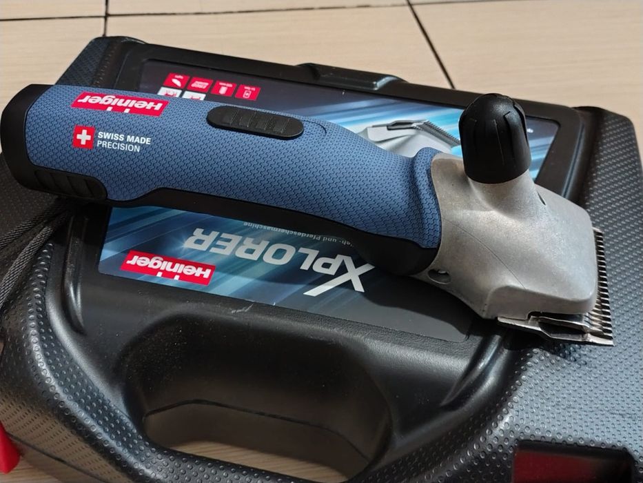 Masina de tuns vaci cai  Heiniger Xplorer cu acumulator