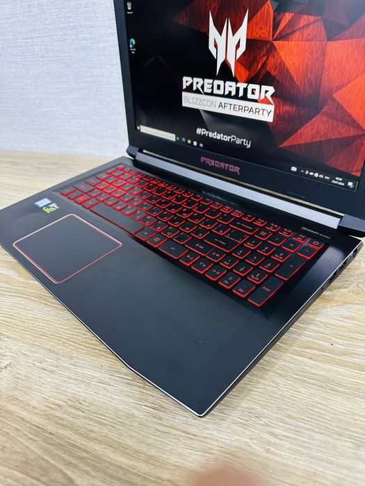 ACER Predator Core i7+GTX1060-6 ГБ Видеокарта Премиум Игровой ноутбук