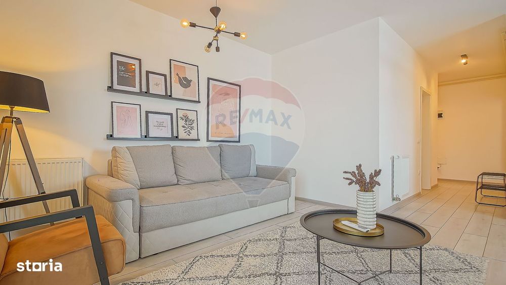 Apartament cochet 2 camere open space|loc de parcare|boxa