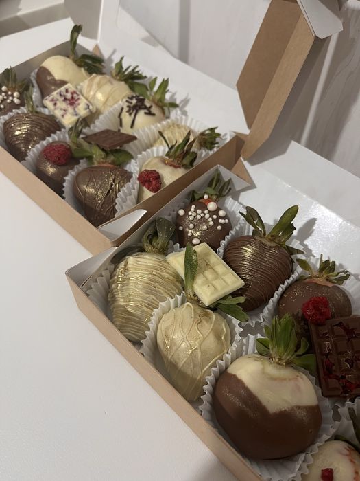 клубника в шоколаде