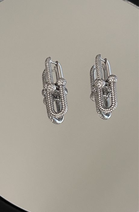 Серебряные серьги