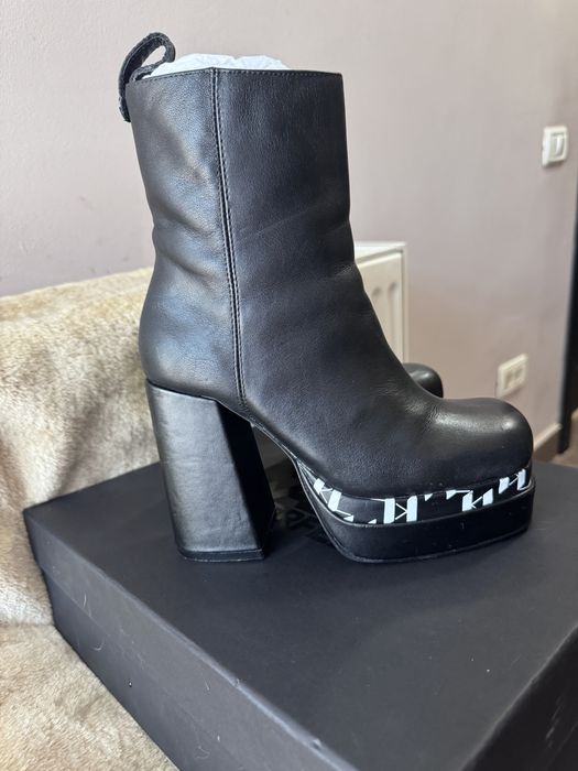 GHETE femei  KARL LAGERFELD  piele masura 36