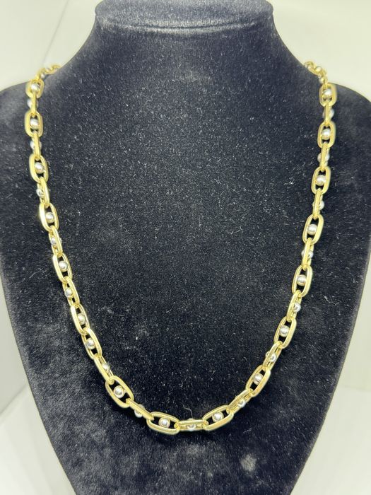 златен дамски синджир 17.09гр 14к 585