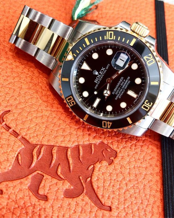 rolex submariner two tone 41,mm