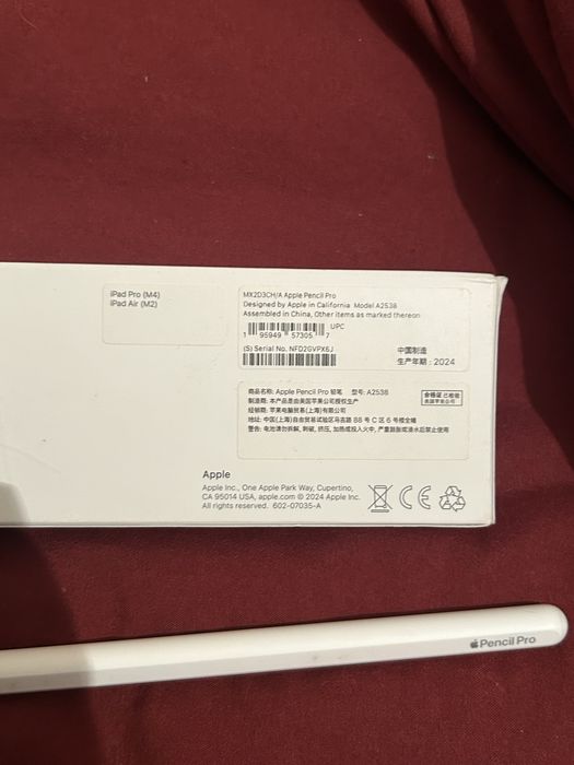 Стилус  apple pencil pro