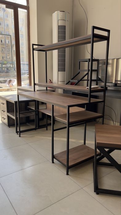 Компютерный стол / консоль / лофт / биринчи колда / лофт мебель / стол