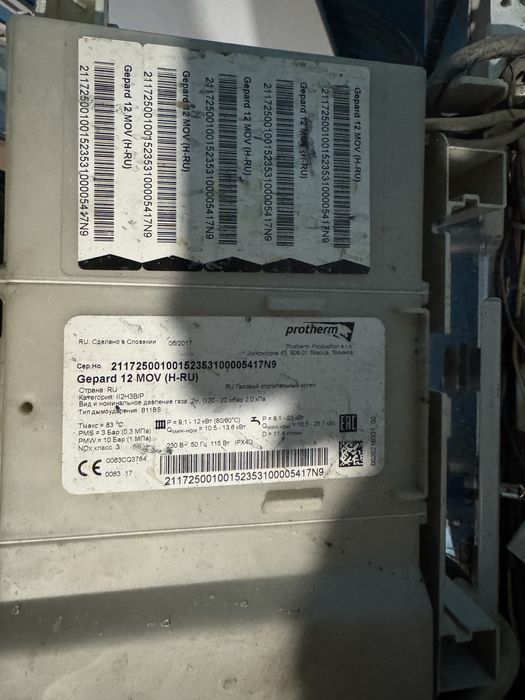 Газовый котел Gepard 12 (атмосферный)