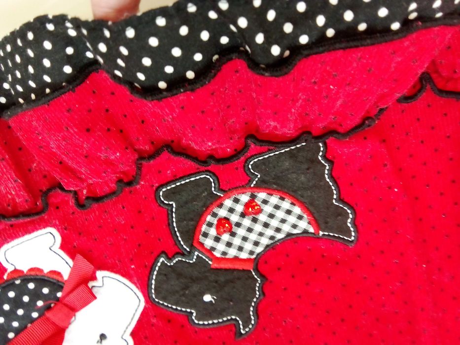 Коледна рокля и блуза за момиче 2-4 г.-18 лв.