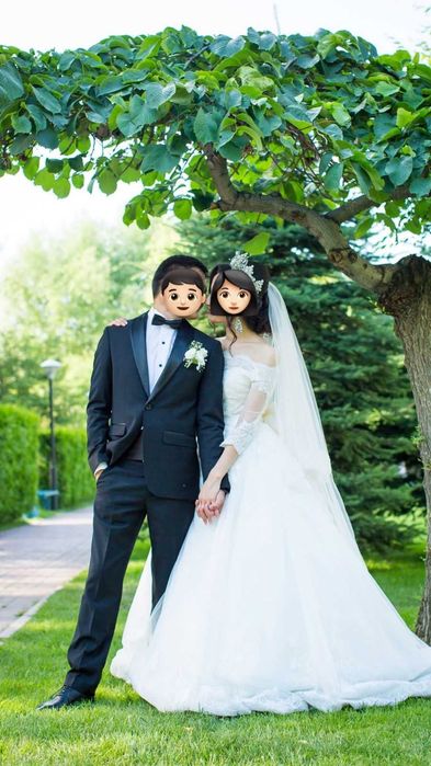 Свадебное платье б/у