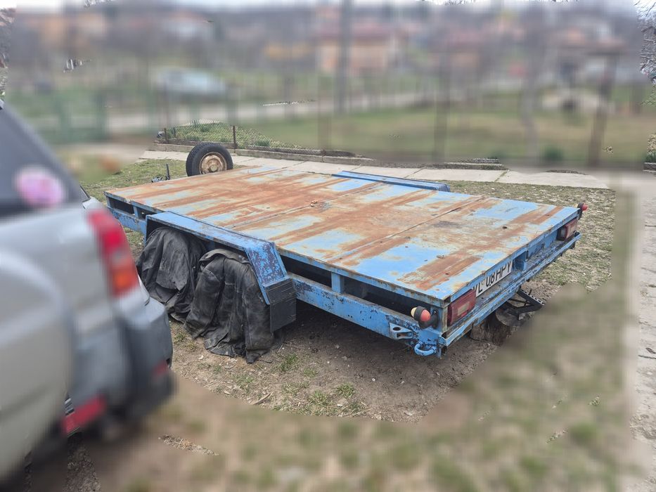 Remorca Rema platforma/stupi