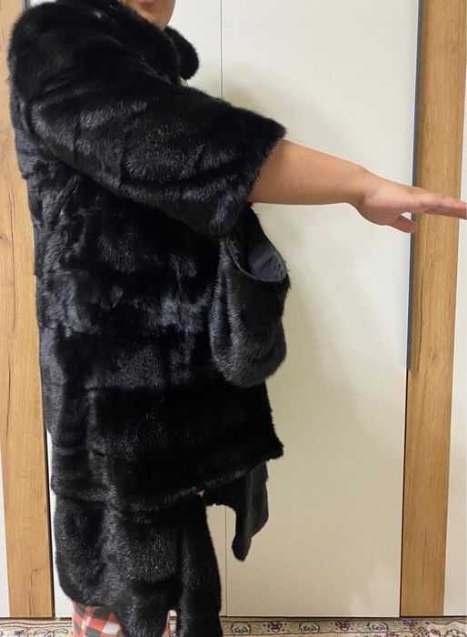 Норковая шуба трансформер