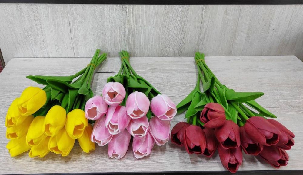 Искусственные тюльпаны цена за 1 штуку