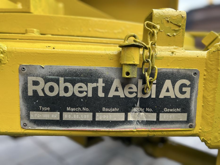 Dumper de șantier Robert Aebi KPC 1800 4x4 – utilaj construcții