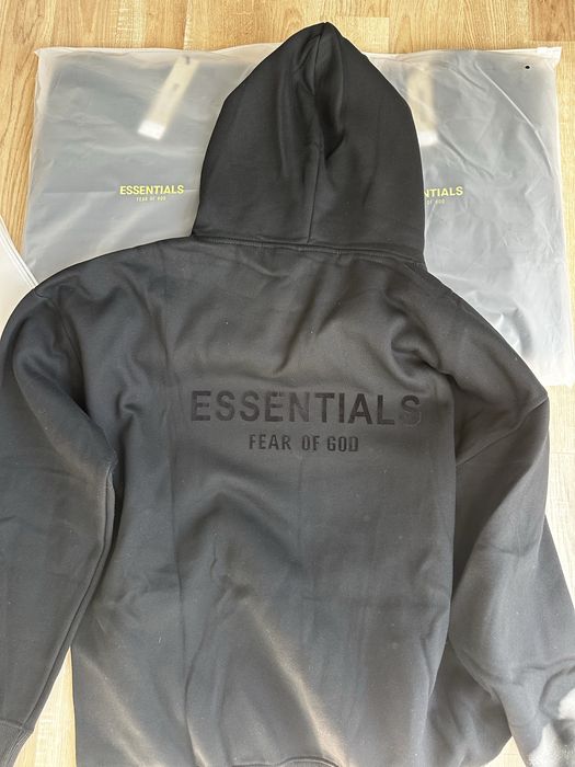 Hanorac Essentials Fear of God Negru M/L