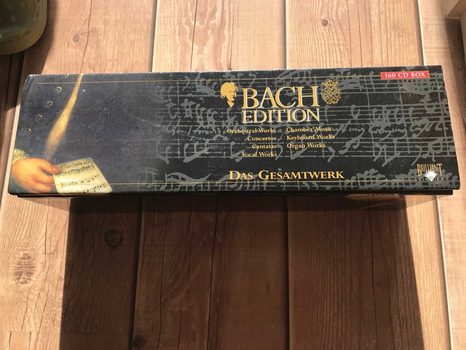 музикални дискове на Бах и Моцарт/ цялостно творчество /