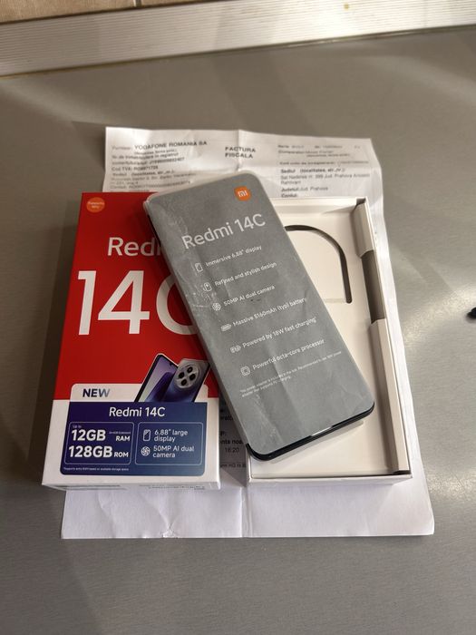 Xiaomi Redmi 14C 128GB - Nou cu Garantie Iulie 2027