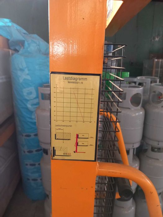 Transpalet manual cu catarg- Qtek 500 kg