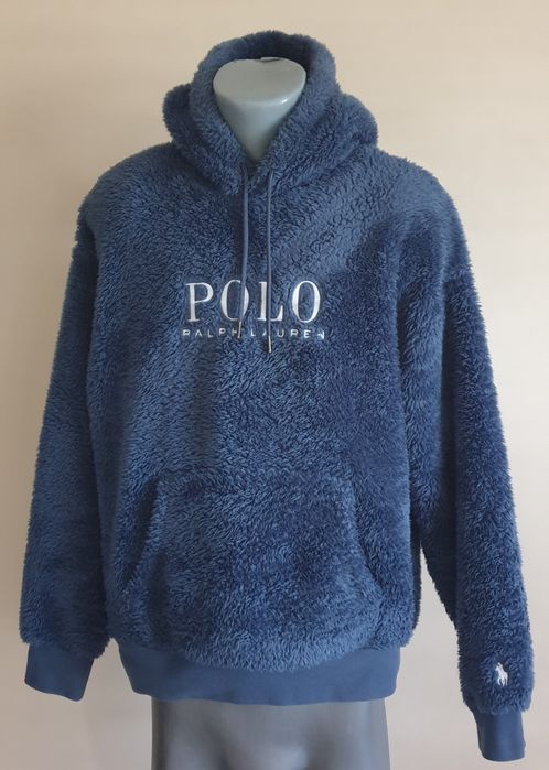 POLO Ralph Lauren Pile Fleece Jumper Hoodie Mens Size  M  ОРИГИНАЛ! Мъжко Горнище!