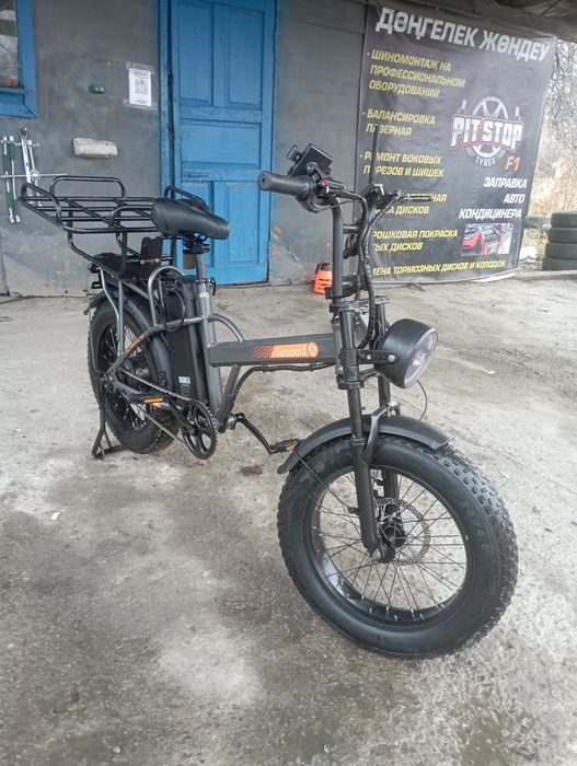 Электровелосипед почти новый