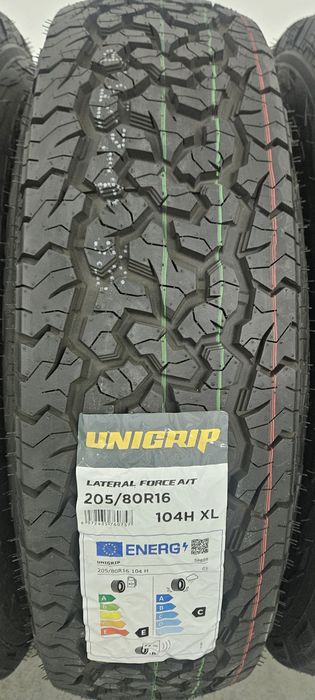 205/80 R16, 104H XL, UNIGRIP, Anvelope All Terrain M+S