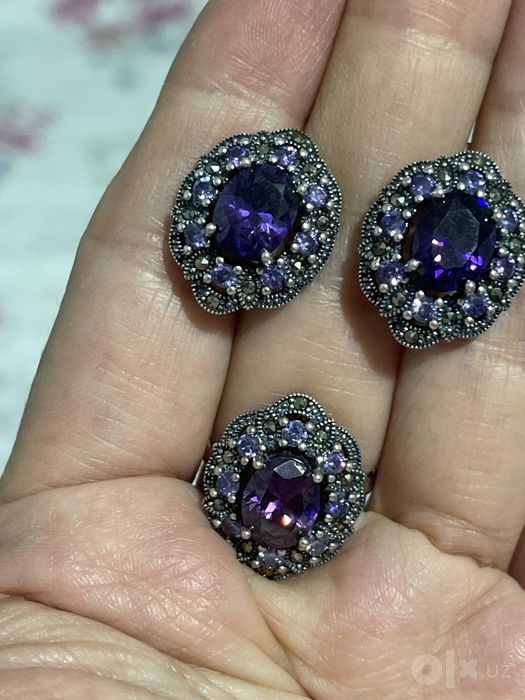 Серебренный комплект