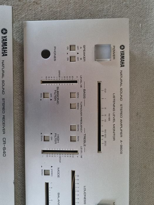 Pachet panouri frontale Yamaha. Perfecta stare