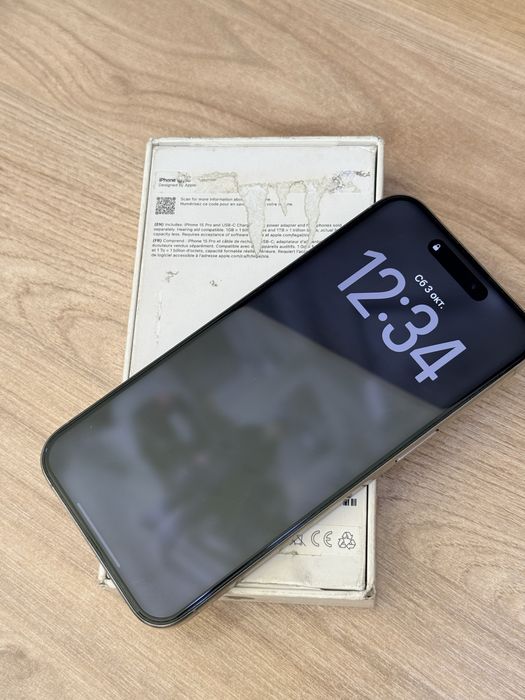 iphone 15 Pro Max 256гб 79% Каробка, без минус