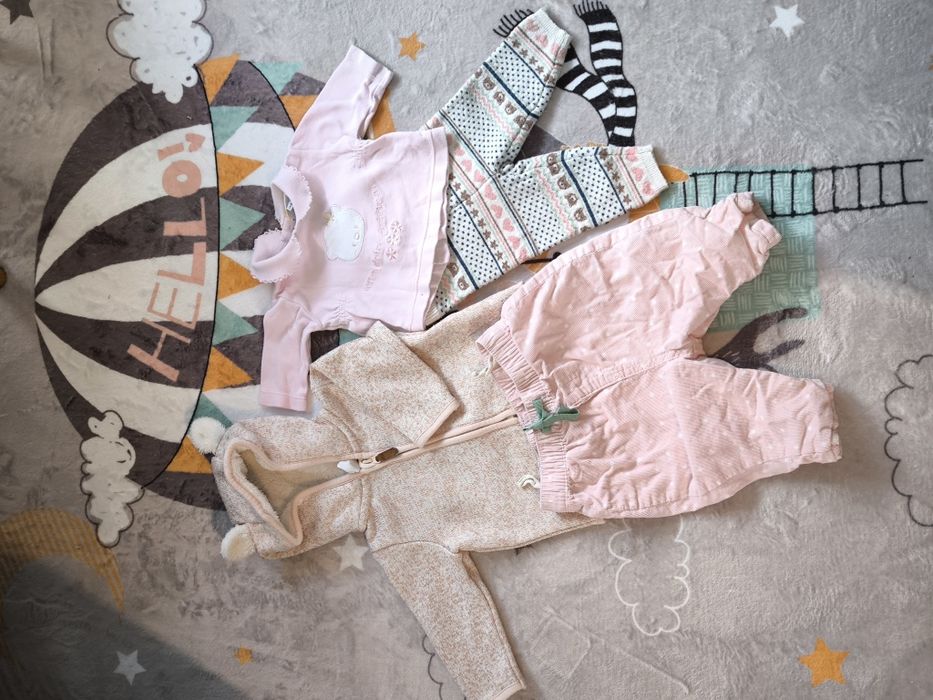 Loturi 30 lei haine bebeluș 2-4luni 50-62cm