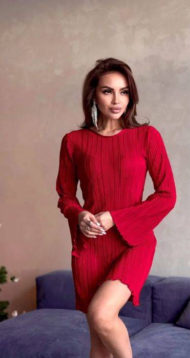 Платье красная для вечеринок