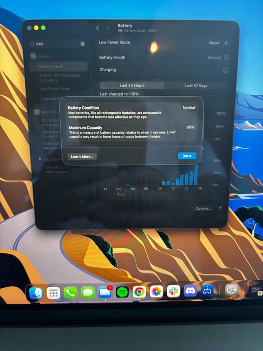 MacBook Air 15" M2 Midnight (2023) – 8GB RAM / 256GB SSD – Stare excelentă