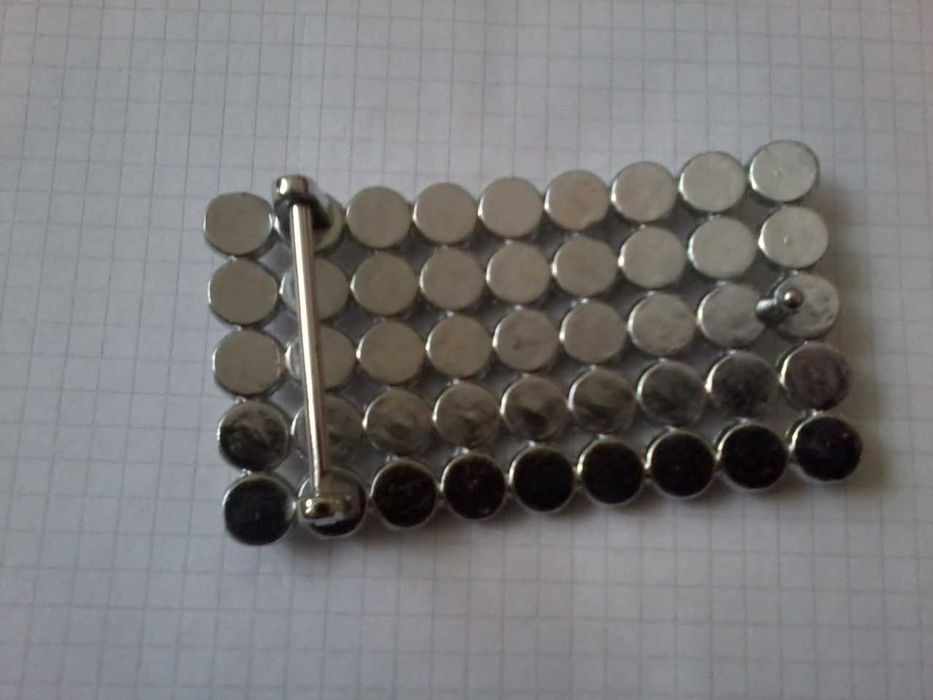 Cataramă / Aplicatie retro curea cu strasuri si cristale lucioase
