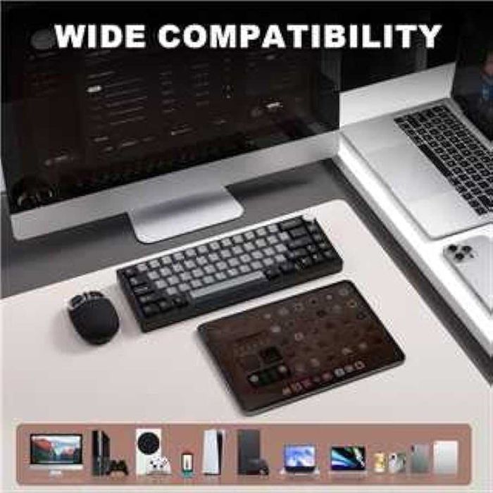 Чисто нова, запечатана YUNZII AL68 – Алуминиева Механична Клавиатура..