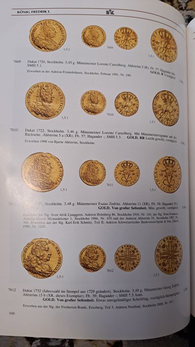 Cataloage numismatice Kunker - monede rare aur / argint
