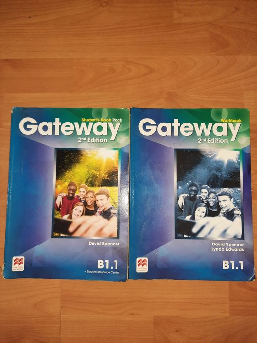 Учебник и тетрадка по английски език Gateway 2nd edition B1.1