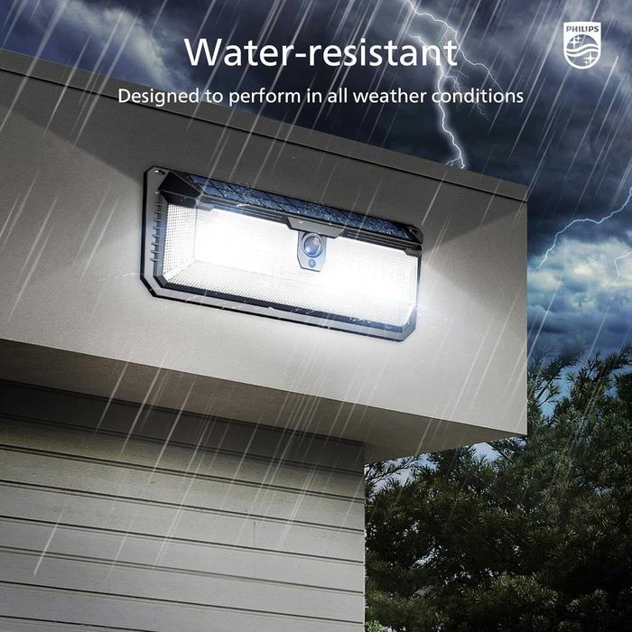 Philips Solar LED лампи с датчик за движение комплект 2 или 4 броя.