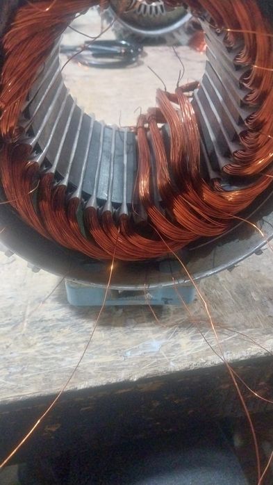 Ремонт электродвигателя все выди