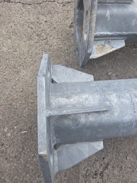 Столб оцинкованный,  опора 4м